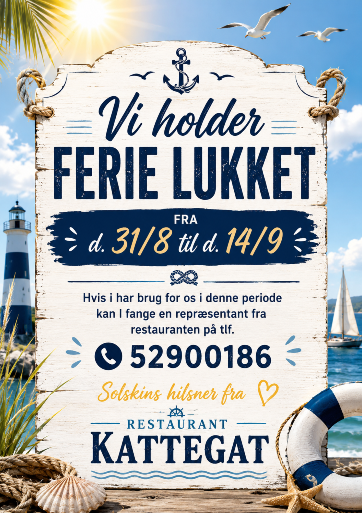 FERIELUKKET 2026